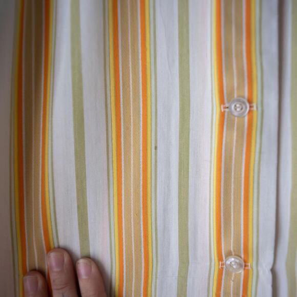 True Vintage 1970s Dagger Collar Button Down Blouse - Picture 6 of 8